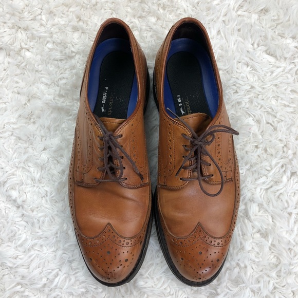 Allen Edmonds Walnut Lga Wingtip Oxford 